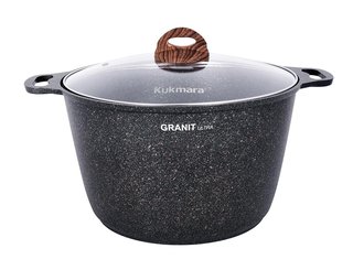 Кастрюля KUKMARA "Granit Ultra" 10, арт. кгг102а