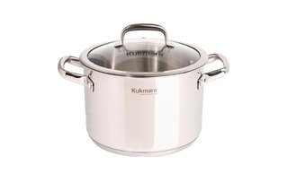 Кастрюля KUKMARA "Leon" 5 л., арт. LN-CA5022G