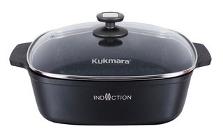Кастрюля KUKMARA "Titanium Pro Induction" 5.5 л., арт. ккти551а