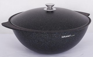 Казан KUKMARA "Granit Ultra" 7 л., арт. кгг75а