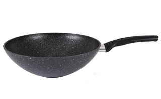 Сковорода wok KUKMARA "Мраморная" 30 см., арт. свкмт300а